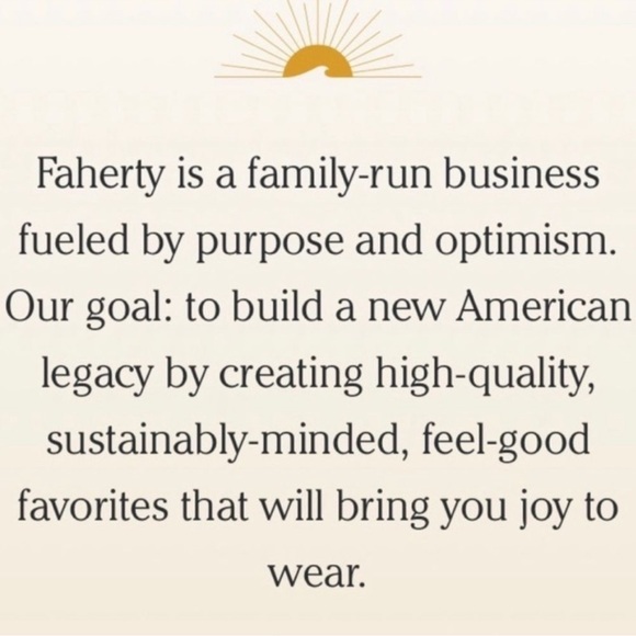 Faherty Henley Allandria White Five Button Oversized Short Sleeve Top Size XL - Picture 9 of 11